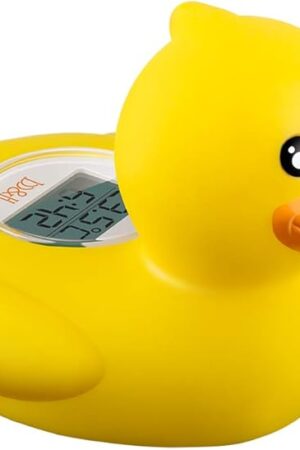 b&h Baby Thermometer, The Infant Baby Bath Floating Toy Safety Temperature Water Thermometer (Classic Duck)