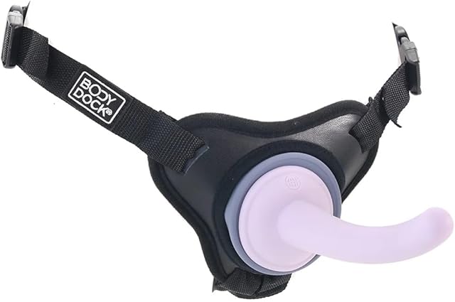 Dillio Platinum Pegging Kit with 5" Silicone Dildo with Lube 1oz | Harness Compatible Strap-on Dildos | G-Spot | Prostate Stimulation | Anal Sex Toys