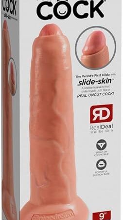 King Cock 9" Uncut