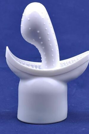 Honeypleasures Nub G-Spot Tip Wand Attachment, White for Magic Massager Wand