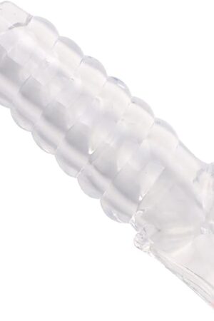 WOHUTAR dReusable Sleeves Girth for Men Extender Enlarger Extension Cook Enhancer Ball Stretch Sleeve Girth Best Gift-5627(Transparent/LW)