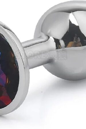Anal Butt Plug 3 Size Anal Plug Stainless Steel Crystal Anal Plug Removable Butt Plug Masturbator Anal Sex Toys Sex Machine Dildo