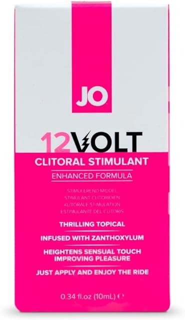 JO 12-Volt Clitoral Serum Buzzing Clitoral Gel for Women, Tingling Stimulation & Arousal 10 mL