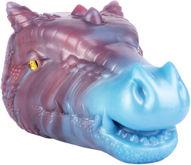 Dragon-Themed Male Masturbator: Realistic 3D Textured Silicone Cup, Fantasy-Inspired Adult Sex Toys for Men Couples, Unique Animal Design, Easy-to-Clean Silicone Pocket Cup for Personal Use
