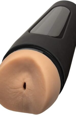 Doc Johnson Man Squeeze - William Seed - Discreet Premium ULTRASKYN Stroker - Squeeze Plate for Precise Pressure - for Adults Only, Male Masturbator, Ass, Vanilla