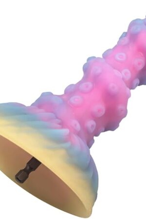 Bumps Dildo with Electric Drill Adapters G-Spot Intense Stimulation Drill Auto Spinning DIY Drill Sex Machine Adult Sex Toys for Vaginal PlayD
