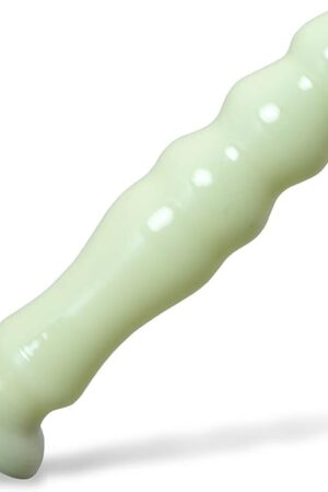 Dildo 3D Printed LeLuv Smoothie 7 inch Length Thick Width Glow in The Dark