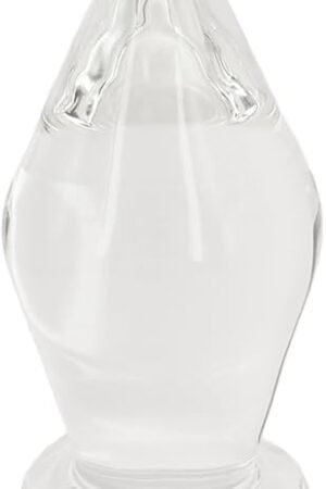 Huge Anal Butt Plug Glass Egg, Eastern Delights Elite Pleasure Wand Anal Sex Toy Trainer 34 oz