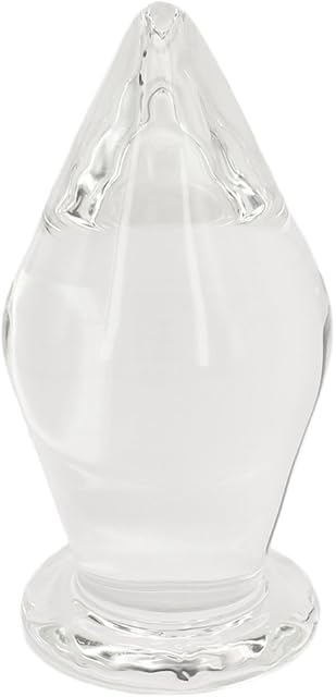 Huge Anal Butt Plug Glass Egg, Eastern Delights Elite Pleasure Wand Anal Sex Toy Trainer 34 oz