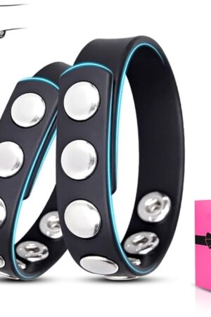 Adjustable Soft Cock Ring Pleasure for Men Erection Enhancing, Silicone Male Penis Rings with 2 PCS Cock and Ball Ring kit, Cockrings Long Lasting Stronger Strechy Adult Sex Toys for Couple Men Women