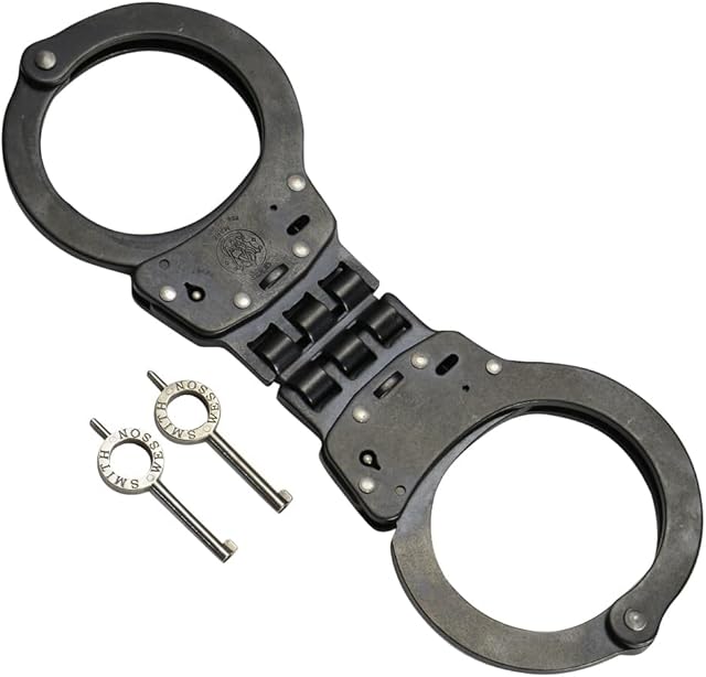 Hinged Handcuff, Blue