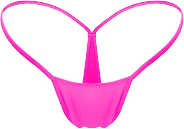 Women G String Micro Thong Panties Seamless No Show Low Rise Bikini Bottom Underwear