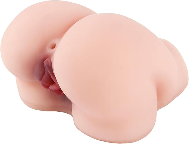 2.4LB Sex Doll Realistic Male Masturbator, Male Sex Toy 3D Realistic Textured Virgin Vagina with Anal Channel Lifelike Portable Pocket Pussy Ass for Adult Men Masturbation (Sex Doll 2.4LB)