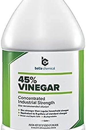 45% Pure Vinegar - Concentrated Industrial Grade (1-Gallon)