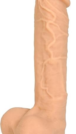9.4 Inch Realistic Large Thick Dildo Women's Sex Toy, Realistic Soft Silicone Dildo with Stabilizing Suction Cup, Suitable for Vaginal and Anal Play, Suitable for Men Women and Experienced Players
