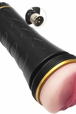 Big Male Masturbators Cup for 3XLR Sex Machine Automatic Thrusting Pocket Pussy Penis Stroker Cup Sucking Toys Textured Vagina for Men Masturbation