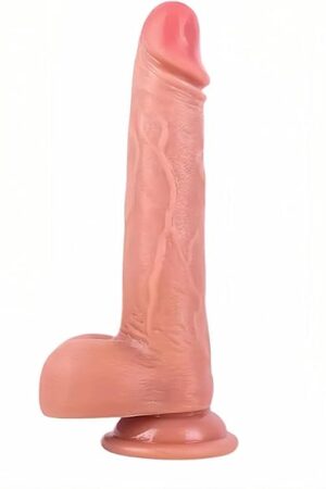 8 Inch Realistic Silicone Dildo with Suction Cup, Dildos G-Spot Stimulation, Anal Toy for Couples, Sex Toy for Couples and Beginners