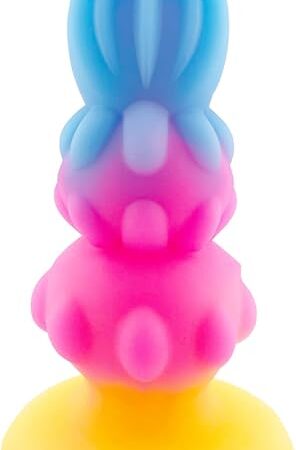 8.07in Anal Plug Silicone Butt Plug for Anal Dilatation & Training, Upgraded Wearable Massager Trainer, Fantasy Adult Sex Toy for Beginner Women & Men