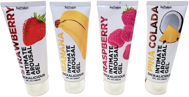 Dick-alicious Penis Arousal Gel (Unisex) Use On Intimate Areas (Raspberry)