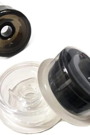2pcs Accessories Sleeve Penis Pump Glans Protector Cover Replacement for Dick Extender Enhancer Trainer, Penis Pump Sleeve Penis Wxtenders Cock Pumps Penis Pump Cylinder Replacement Sex Toys for Men