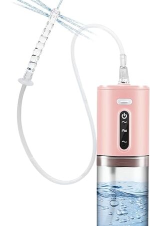 FST Multi Hole Automatic Anal Cleaner 3 Speed Modes All Around Surround Spray Vaginal Cleaner Multi Functional Washer for Vaginal Anal Sex Dolls Male Masturbator Cleaning