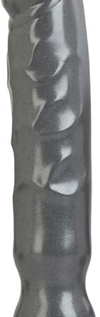 Doc Johnson American Bombshell - Big Boy - Vac-U-Lock and F Machine Compatible Dildo or Butt Plug - Gunmetal Grey