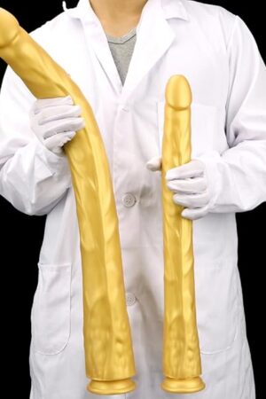 228" Extra Long Realistic Dildos, Silicone Huge Dildo with Suction Cups for Prostate Stimulation Anal Plug, Soft Big Lifelike Fake Penis G-Spot Buttplug Adult Sex Toys for Women Men (S)