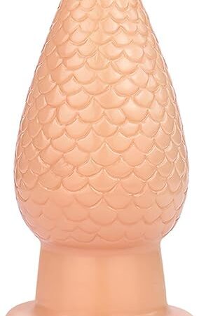 Anal Butt Plug Scale Anal Plug Soft Anal Penis Stimulates The Anus and Sex Toys Butt Plug Item TypeAnal Plug MaterialPVC (Color : Fleshs)