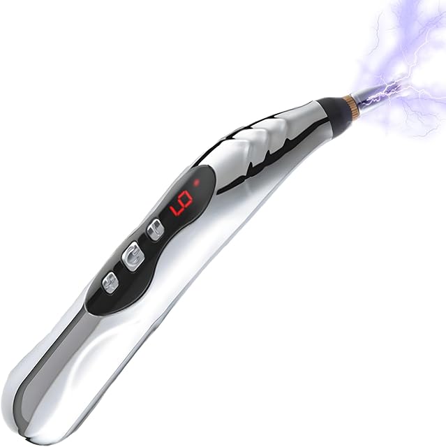Electric Shock Wand Electrical BDSM Bondage Sexual Stimulation Device Nipples Clitoris Labia Pleasure Restraint Game Gear Sex Things for Couples Kinky Estim Sex Products for Women Men Adult Sex Toy