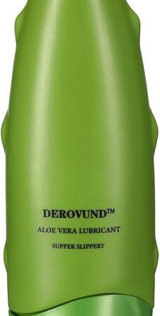 Aloe Vera Super Slippery Organic Water-Based Personal Lubricant for Sexual, Vaginal, Oral and Anal Use - Long Lasting, Paraben-Free - 4 Oz