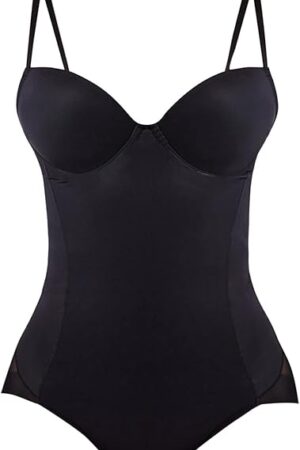 Corset Bodysuits for Women Shapewear Tummy Control Butt Lifter Seamless Sweetheart Neck Thong Body Shaper Jumpsuits