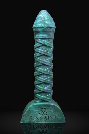 Adult Silicone Sex Toy Citadel Medium-Firm Fantasy Dildo Handmade in The USA by SinSaint