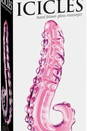 Icicles #24 Hand Blown Glass Massager