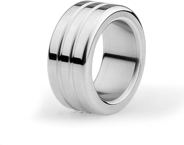 Cock Lock Ring Male Penis Ring Metal Weight Ring Adult Sex Products(24mm)