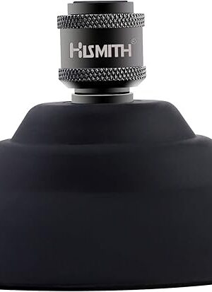 Hismith 45? Heavy-Duty Silicone Suction Cup with Female KlicLok System Part - Hand-Free Play Attachment
