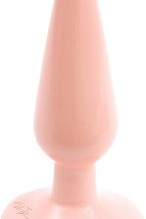 Doc Johnson Classic Butt Plug - Smooth, White, Medium