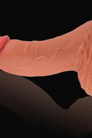 383" Wide Huge Thick Dildo,1283 Inch Realistic Silicone Big Girthy Dildo with Strong Suction Cup,XXL Biggest Fat Extra Large Dildos for Advanced Anal Play,Adult Sex Toy Fake Penis for Women Men Gay