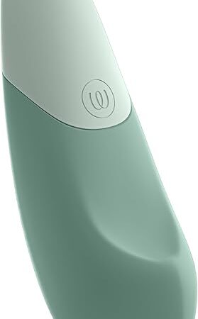 Womanizer Vibe Lay On Clitoris Vibrator for Women | Silent Clit Stimulation Adult Toys | Vibrating Sex Toy | Clitoral Stimulator for Woman with 10 Patterns & Speeds | Waterproof & Rechargeable | Sage