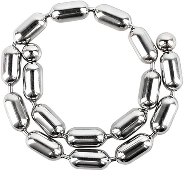 Flexible Stainless Steel Urethra Sounding Smooth Bead Penis Plug for Prostate Stimulation Masturbation Rod for Unisex BDSM Sex Toys