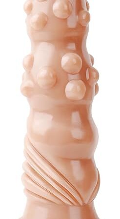 Anal Bead Butt Plug Sex Toy - Anal Plug Trainer with Raise Stimulation Spot - Anus Dilator Vaginal Prostate Massage Masturbation Anal Sex Toy for Men Women
