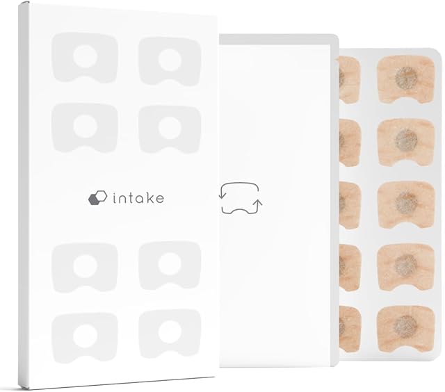 Intake Breathing Refill Tabs (30 Count, Pack of 1) ? Magnetic Nasal Strips for Sleeping ? Snoring Solution ? for Better Breathing, Sleep & Exercise, All-Night Comfort