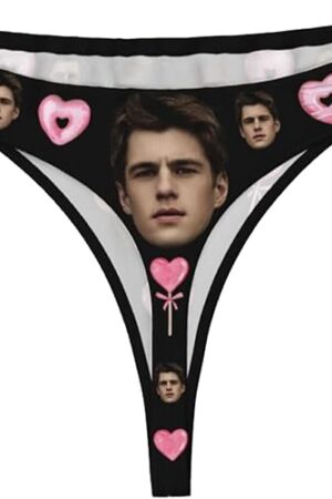 Custom Thong, Thong with My Face on Them, Custom Panties with Name, Custom Gifts for Women