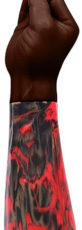 15 Inch Realistic Fist Dildo, G spot Huge Big Fantasy Hand Dildo with Strong Suction Cup, Huge Anal Plug for Anal Stretching, Adult Sex Toy for Women Lesbian Gay Beginner (Brown)