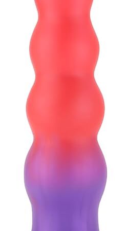 63'' Silicone Anal Butt Plug,Soft Anal Beads Anal Trainer Dildo,Anus Dilator Masturbator Adult Sex Toys with Strong Suction Cup for Hands-Free Play,Female G-spot Stimulator & Male Prostate Massager