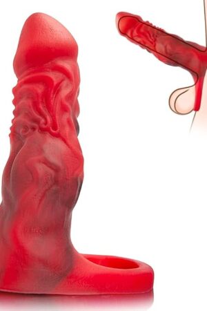 Cock Ring Penis Extender Sleeve Silicone Penis Ring for Men Erection Sex Delay Ejaculation Sex Toys for Couples Adult Pleasure