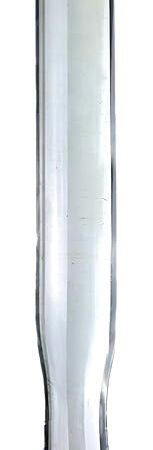 Glass Dildo Pleasure Wand Transparent Double Ended Butt Plug,Glass Butt Plug Anal Dildo Pleasure G-spot Wand Baseball Bat Shaped Prostate Massager Fetish Masturbation Sex Toy for Men Women
