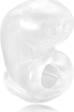 Hollow Penis Sleeve for Easy Urination Curved Penis Extension for Enlargement and Time Lengthening Cock Sleeves Sex Toys for Adult Men (Transparent)
