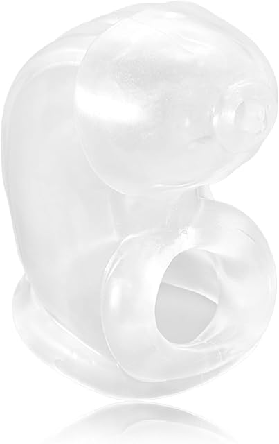 Hollow Penis Sleeve for Easy Urination Curved Penis Extension for Enlargement and Time Lengthening Cock Sleeves Sex Toys for Adult Men (Transparent)