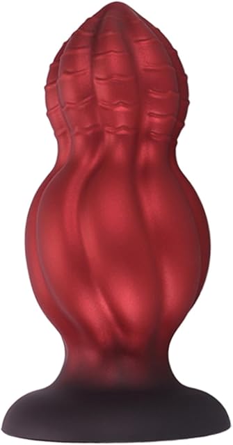 Anal Plugs for Men Gourd Realistic Knot Dildos Monster Butt Plugs Vaginal Dilators Couple Large Stretch Trainers Adult Sex Toys (L)
