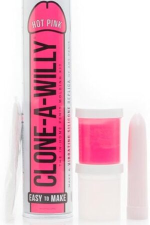 CLONE-A-WILLY - Silicone Penis Casting Kit for DIY Dildo (Hot Pink)